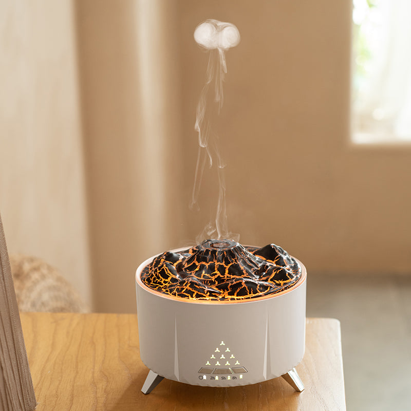 Flame Aroma Diffuser+ Air Humidifier With Bluetooth Speaker