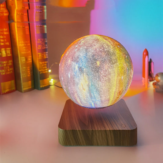 Magnetic Levitating Galaxy Lamp