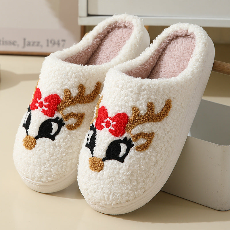 Christmas Fuzzy Slippers