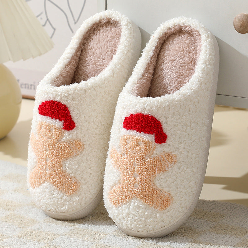 Christmas Fuzzy Slippers