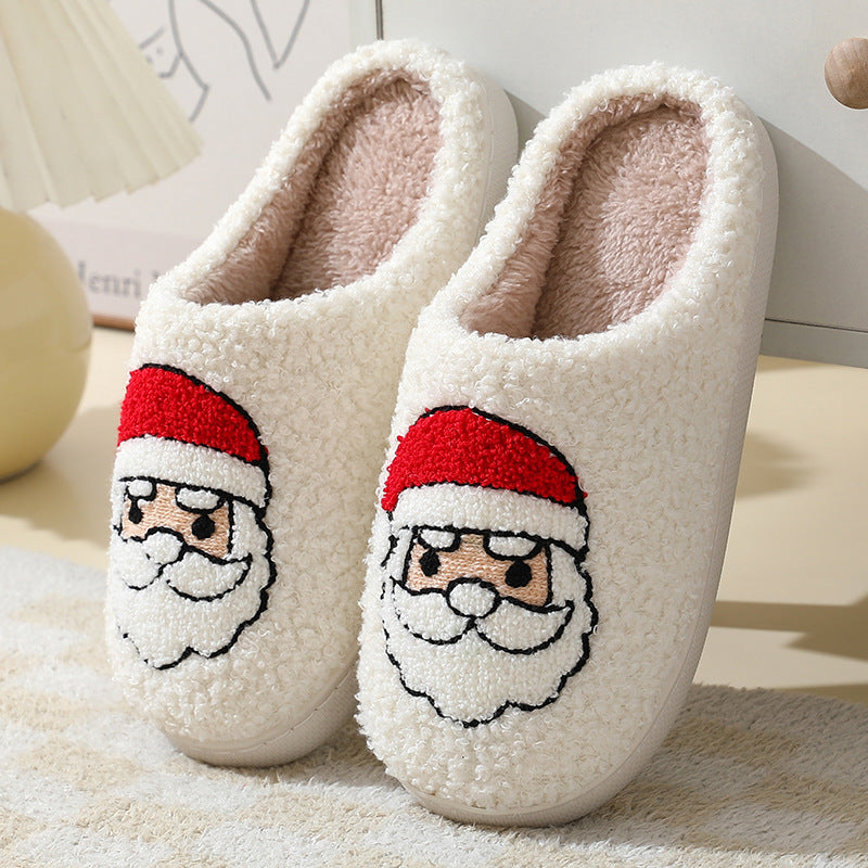 Christmas Fuzzy Slippers