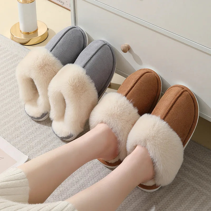 Soft Fur Chic Slippers