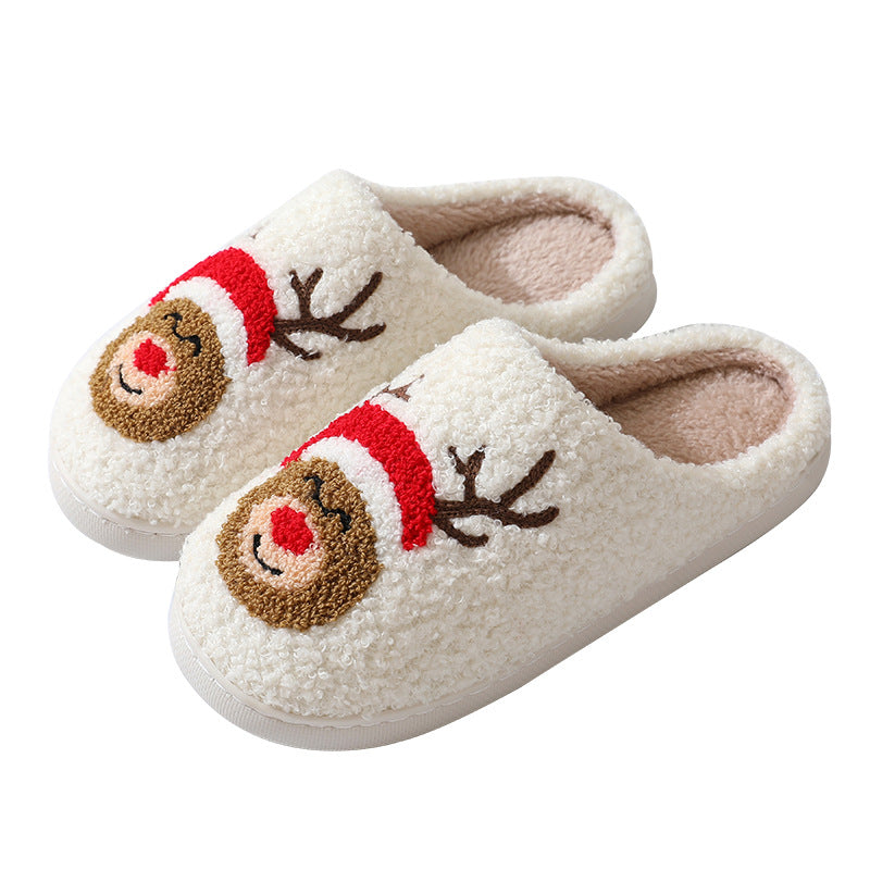 Christmas Fuzzy Slippers