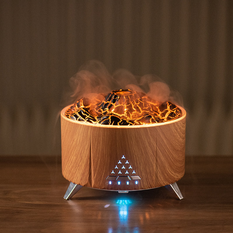 Flame Aroma Diffuser+ Air Humidifier With Bluetooth Speaker